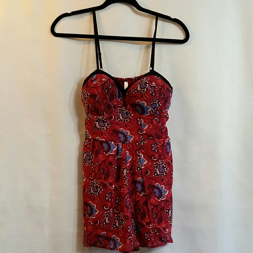 Xhilaration spaghetti strap romper.